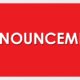 ANNOUNCEMENT
