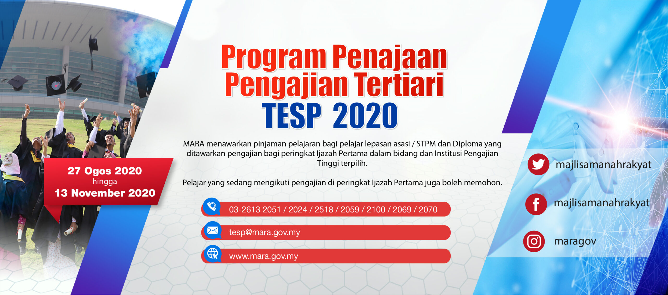 Program Penajaan Pengajian Tertiari Tesp 2020 Majlis Amanah Rakyat