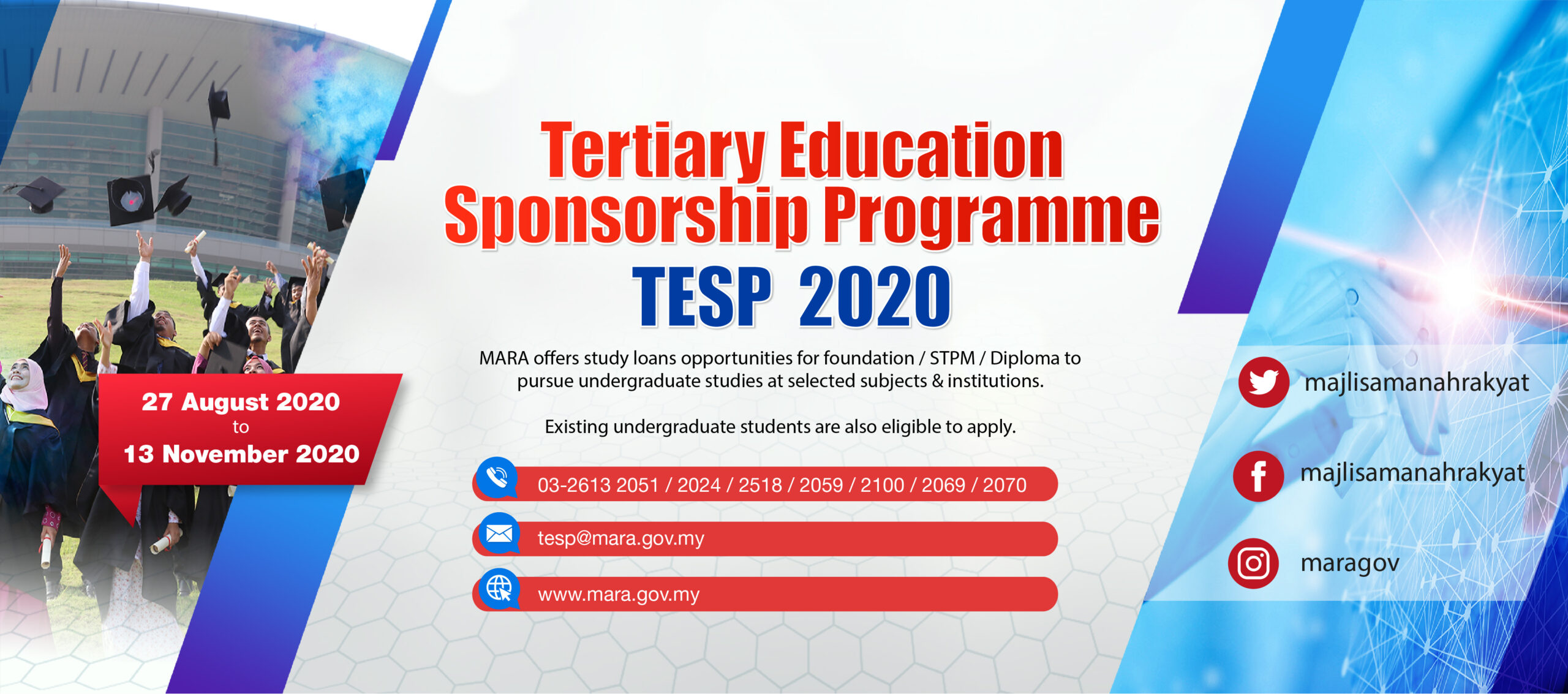 Tertiary Education Sponsorship Programme Tesp 2020 Majlis Amanah Rakyat