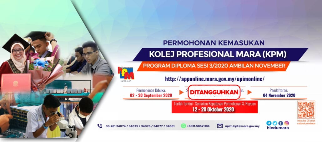 Semakan kolej profesional mara 2021