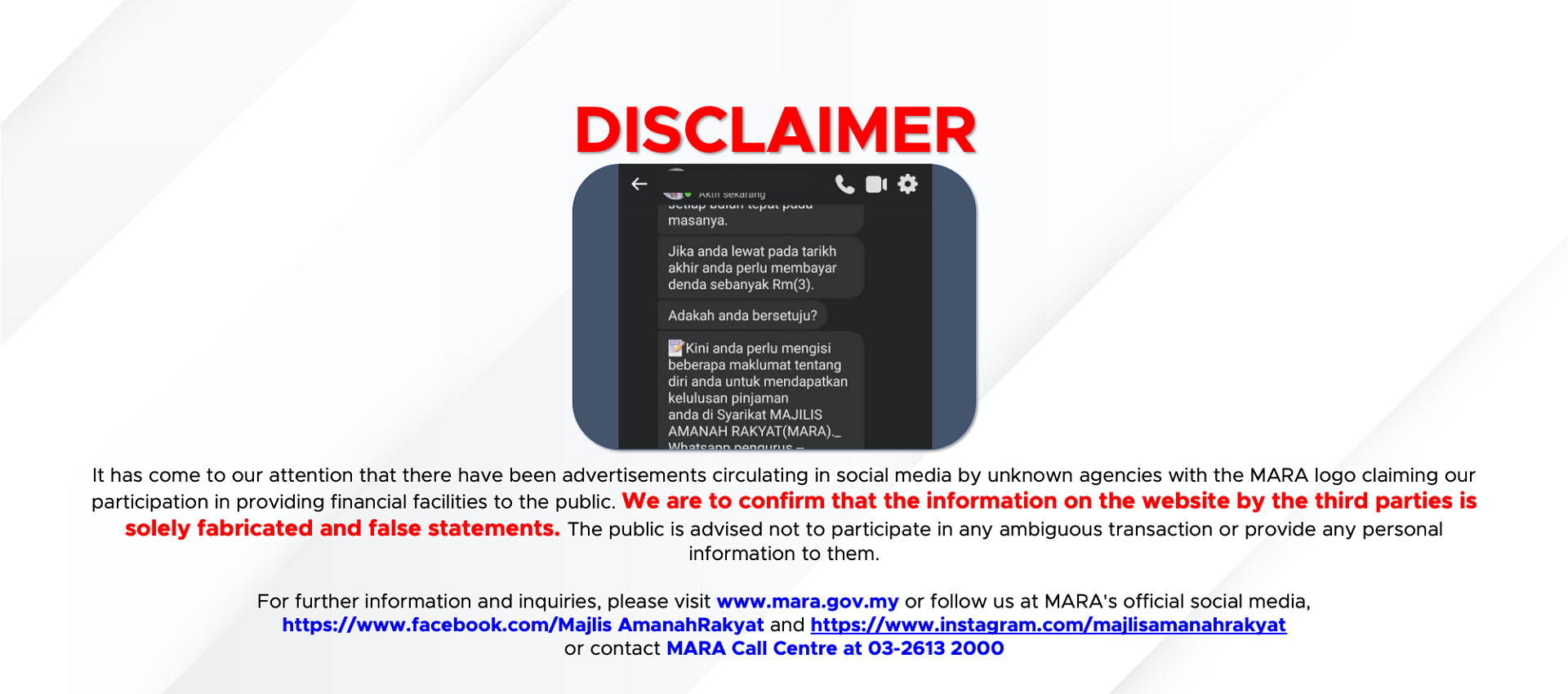 Penafian EN Penafian