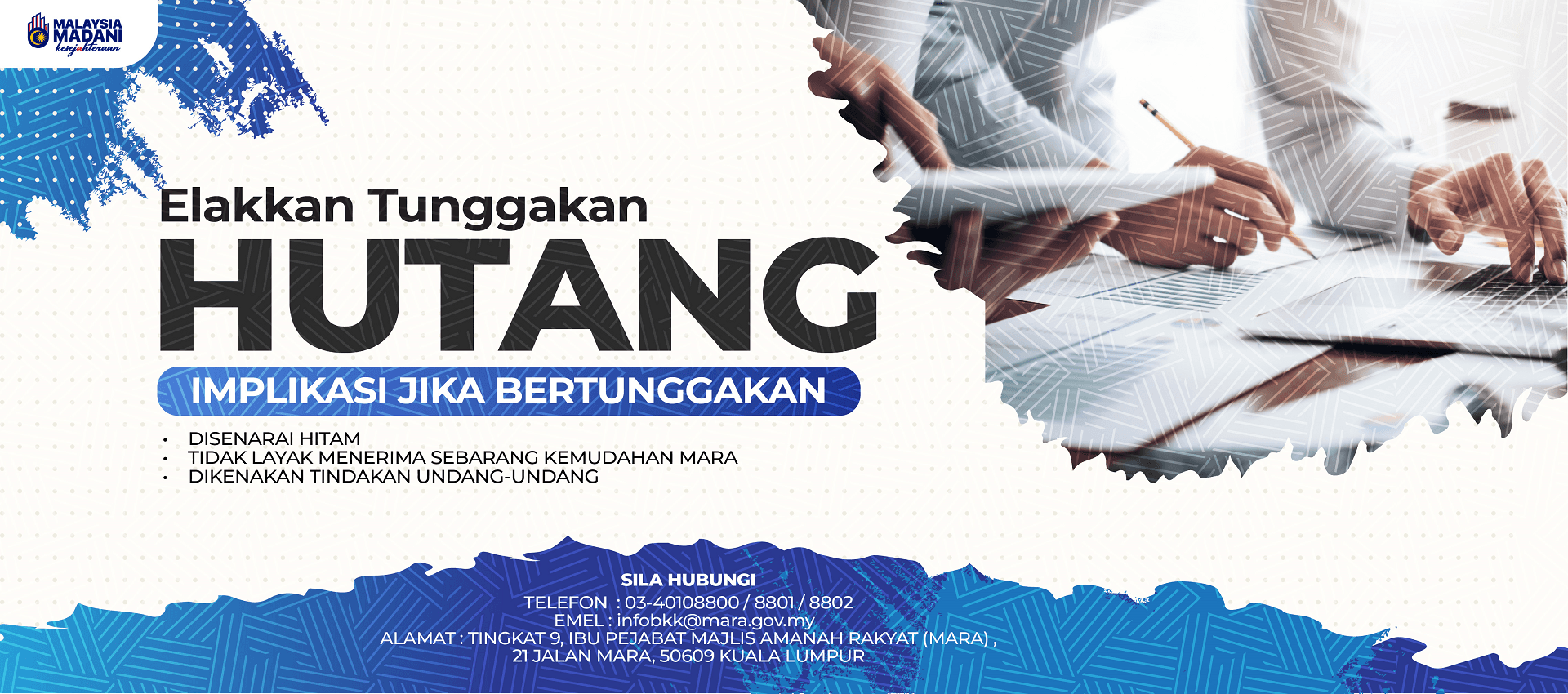 Elakkan Tunggakan Hutang_PORTAL MARA 1 ELAKKAN TUNGGAKAN HUTANG