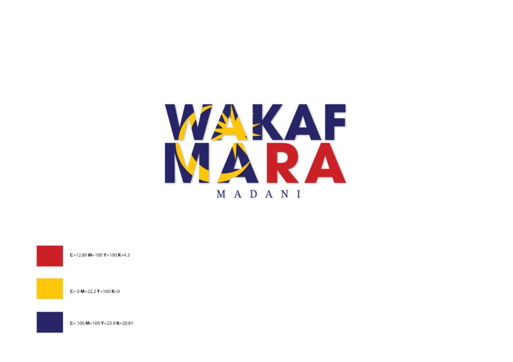 Warna Logo WAKAF MARA MADANI